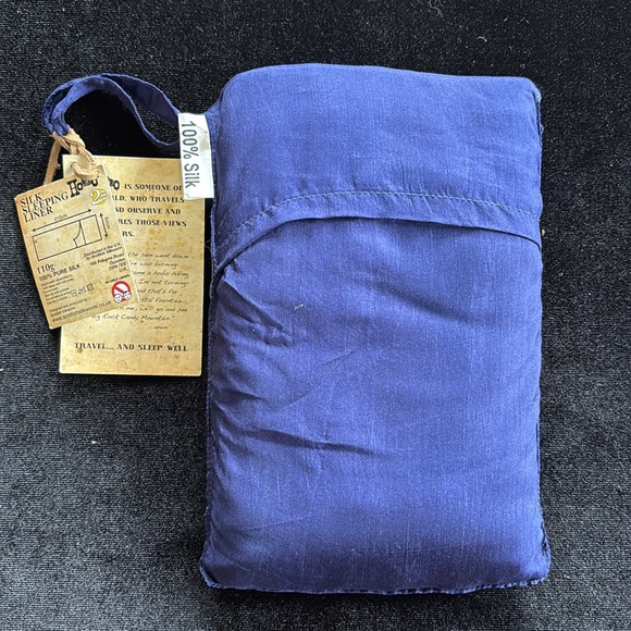 Lightweight Silk Sleeping Bag Liner - Picture 1 of 8